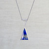 Triangular Lapis Necklace