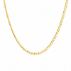 Chunky Gold Plated Curb Chain