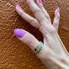 Diamond Winter Leaf Ring