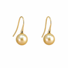 Champagne South Sea Pearl Earrings