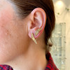 Gold Realm Stud Earrings