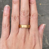 Mattias Golden Wide Ring