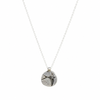 Silver Swooping Swallow Necklace