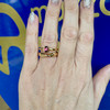 Ezra Deep Red Ruby Ring