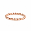 Rose Gold Entwined Ring