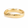 Yellow Gold Wide Mobius Ring