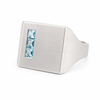 Topaz  Signet Ring