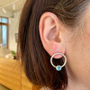 Topaz Dew Drop Earrings