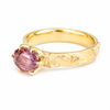 Zircon Floral Relic Ring