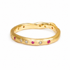 Matilda  Ruby & Diamond Scatter Ring
