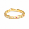 Matilda  Ruby & Diamond Scatter Ring
