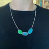 Spring Fling Reversible Enamel Necklace