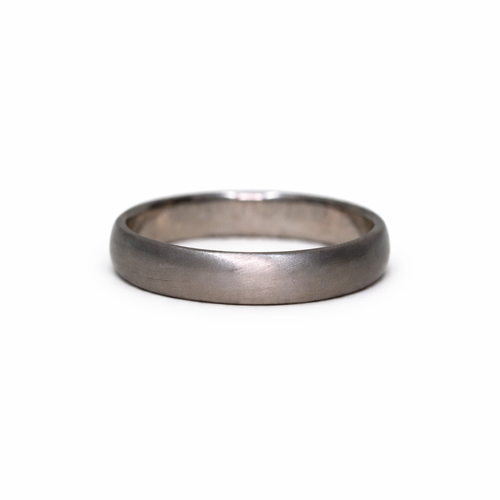Luca Grey White Gold Ring