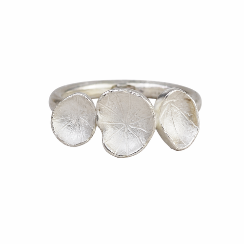 Silver Cluster Ring
