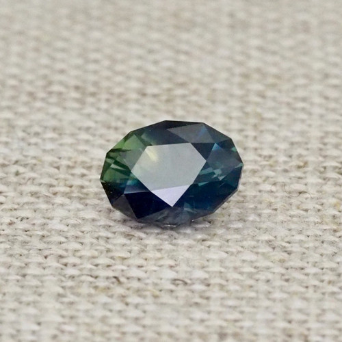 Australian Teal Oval Sapphire
