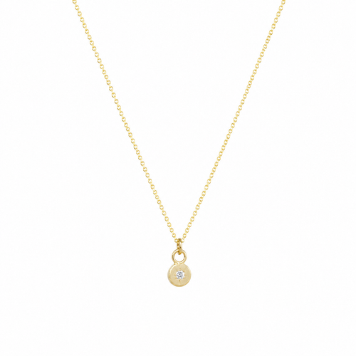 Yellow Gold Diamond Samantha Necklace