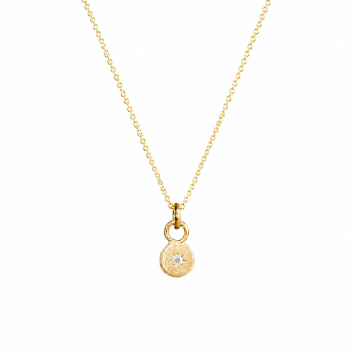 Yellow Gold Diamond Samantha Necklace
