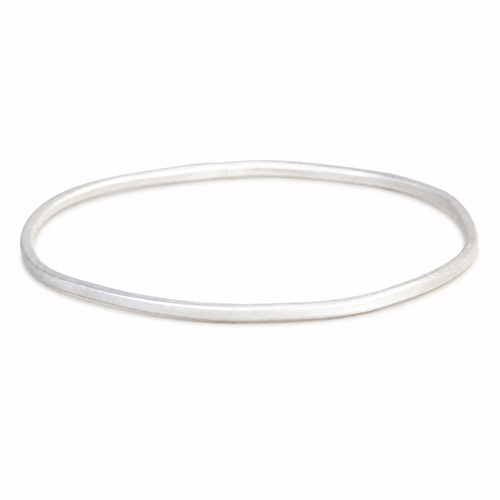 Silver Natasha Bangle