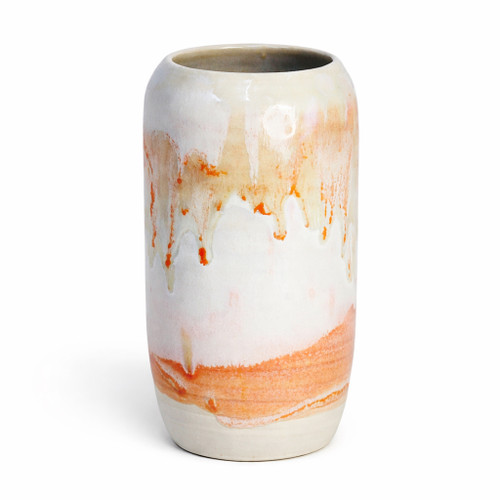 Glazed Stoneware Vase