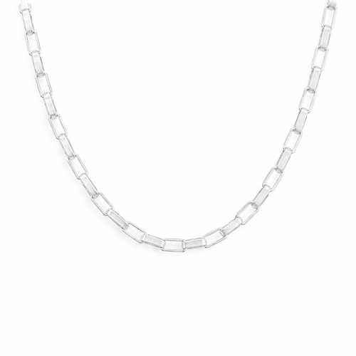 Silver Long Box Chain