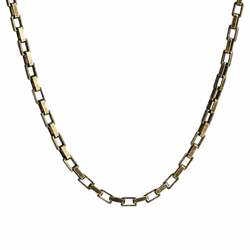 Silver Long Box Chain