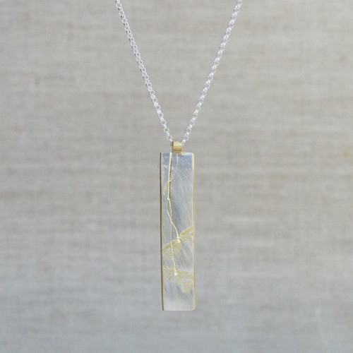 Gold Wild Grass Necklace