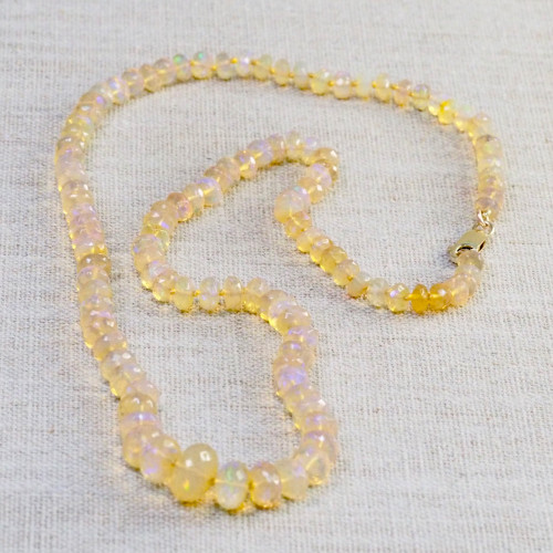Graduated Opal Necklace