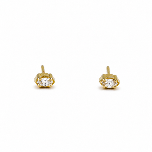Frankie Diamond Stud Earrings