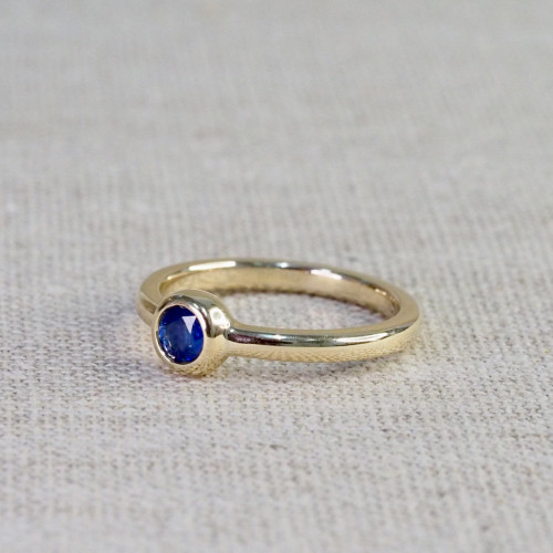 Billie Blue Sapphire Ring