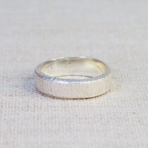 Lovers Textured Ring #7