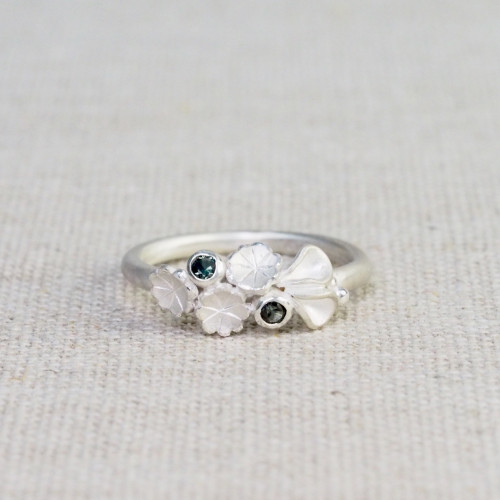 Bouquet Sapphire Ring #1