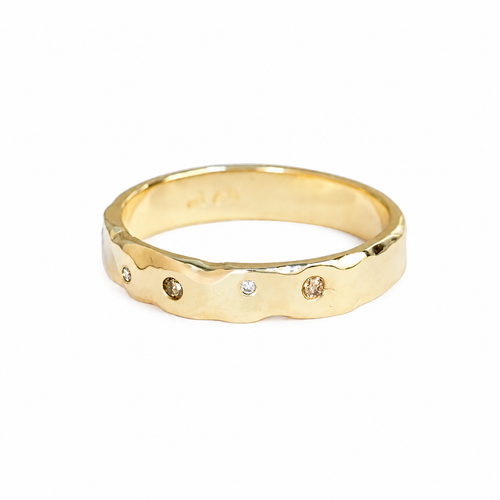 Ripple Diamond Ring