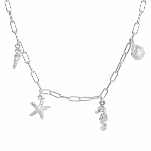 Back To The Sea Charm Necklace