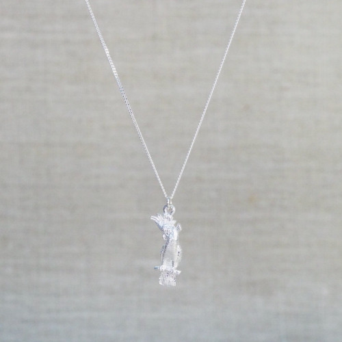 Cockatoo Charm Necklace