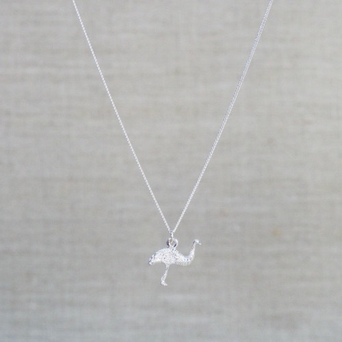 Emu Charm Necklace
