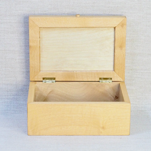 Jacaranda & Ebony Timber Jewellery Box