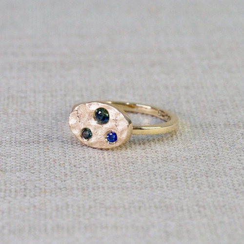 Sapphire Pond Ring