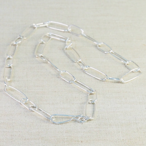 Short/Long/Short Handmade Chain