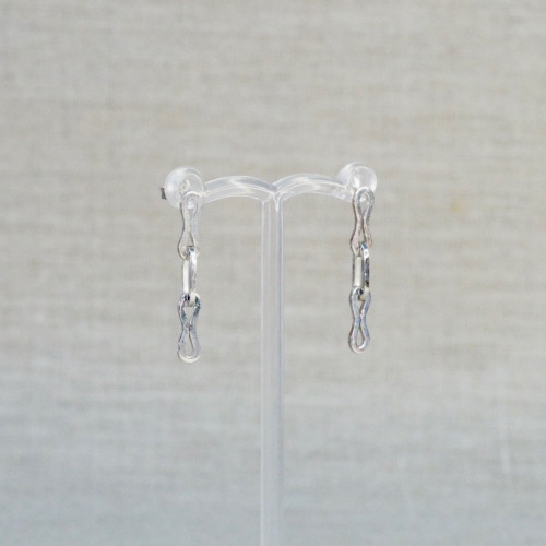 Sweet Links Three Earrings