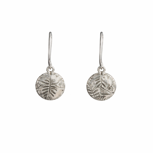 Silver Leaves Earrings