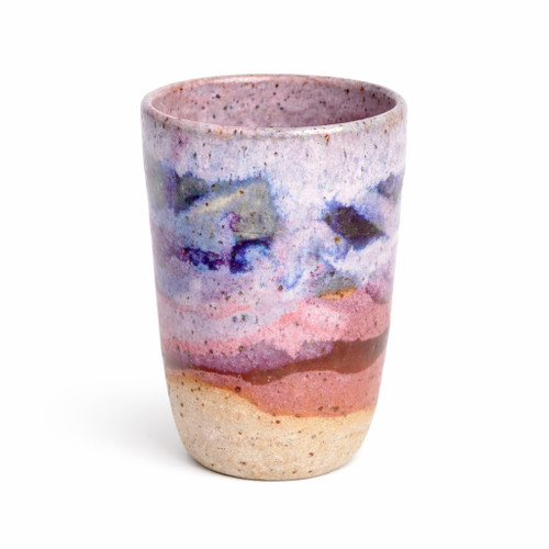 Large Glazed Stoneware Cup