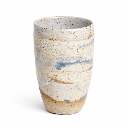 Large Glazed Stoneware Cup
