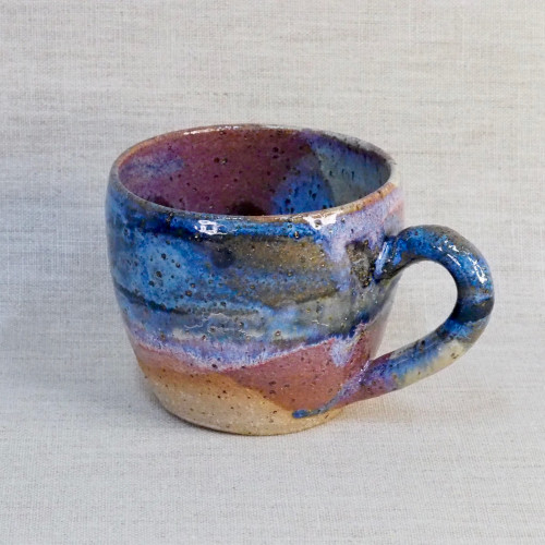 Large Glazed Stoneware Mug