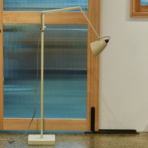 Vintage Beige Studio K Planet Lamp