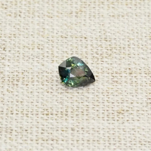 Australian Teal Shield Cut Sapphire