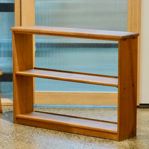 1950s Caramel Hardwood Shelf