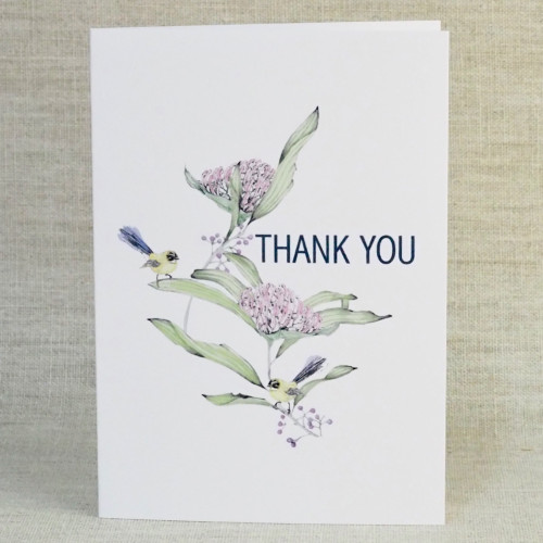 Botanical Thank You Greeting Card