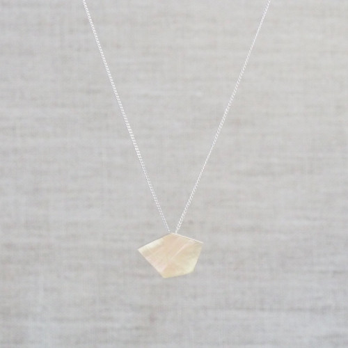 Gold & Silver Neo Geo Necklace #1