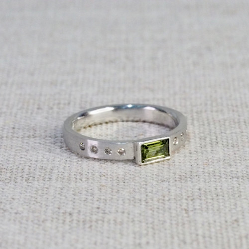 Willow Sapphire & Diamond Ring