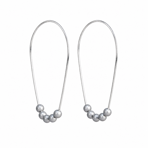 Bubbles Hooked Earrings